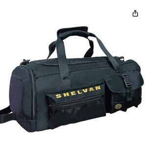 Black&Gray, Large Gym Bag for Men, Sports Duffle Bag, Perfect for Travel Outdood